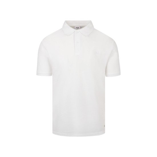 FILA T SHIRT POLO APCDMS25004 ΛΕΥΚΟ 