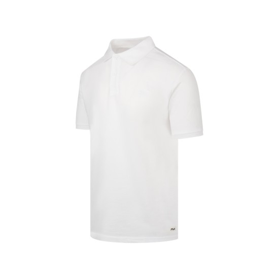 FILA T SHIRT POLO APCDMS25004 ΛΕΥΚΟ 