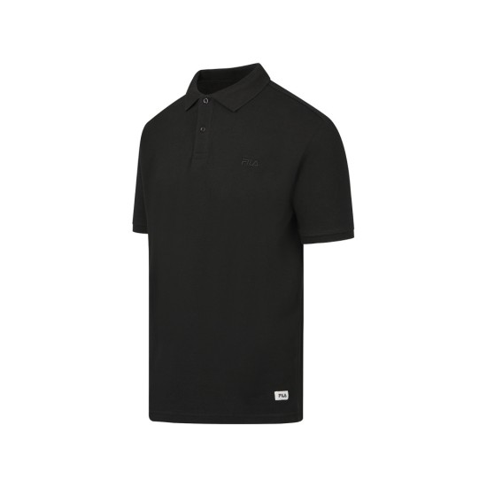 FILA T SHIRT POLO APCDMS25004 ΜΑΥΡΟ 