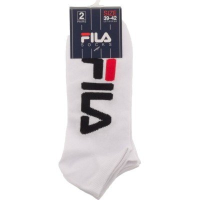 FILA INVISIBLE PLAIN 2PAIR F9199 ΛΕΥΚΟ