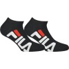 FILA INVISIBLE PLAIN 2PAIR F9199 ΜΑΥΡΟ
