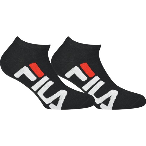 FILA INVISIBLE PLAIN 2PAIR F9199 ΜΑΥΡΟ