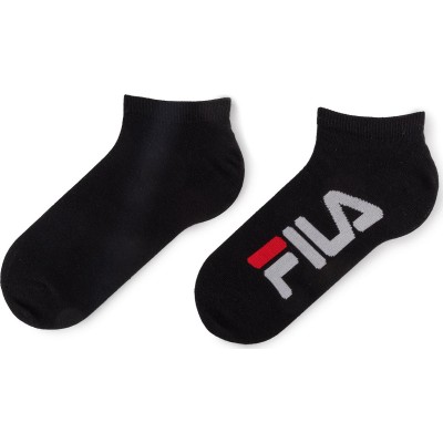 FILA INVISIBLE PLAIN 2PAIR F9199 ΜΑΥΡΟ