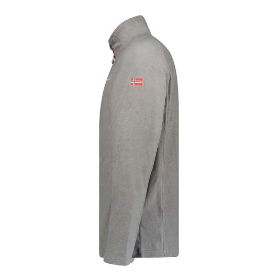 GEOGRAPHICAL NORWAY TUG FULL ZIP WU5214H ΓΚΡΙ  