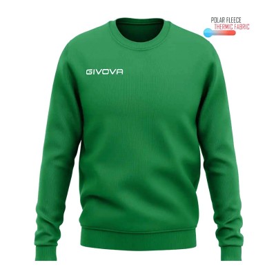 GIVOVA SWEATSHIRT ONE MA019 0013 ΠΡΑΣΙΝΟ