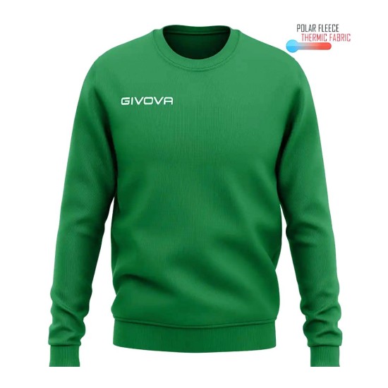 GIVOVA SWEATSHIRT ONE MA019 0013 ΠΡΑΣΙΝΟ