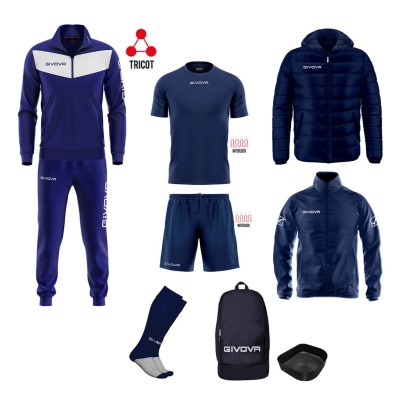 GIVOVA BOX ALMASPORT EDITION 71 ΜΠΛΕ ΛΕΥΚΟ/ΜΠΛΕ