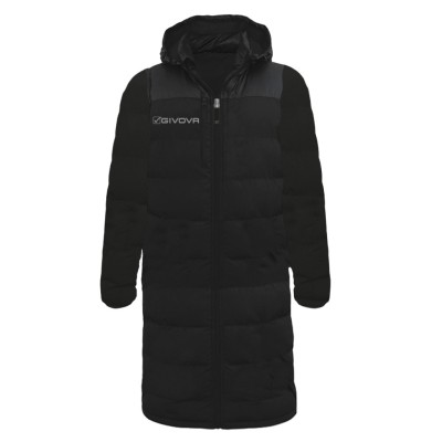 GIVOVA PADDING JACKET BENCH G021 0010 ΜΑΥΡΟ