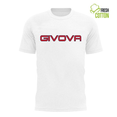 GIVOVA T-SHIRT SPOT SHORT SLEEVE MA008 0003 ΛΕΥΚΟ