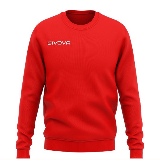 GIVOVA SWEATSHIRT ONE MA019 0012 ΚΟΚΚΙΝΟ