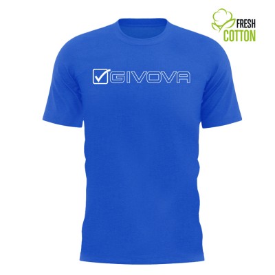 GIVOVA T-SHIRT COTONE MONDO MA033 0203 ΡΟΥΑ ΛΕΥΚΟ