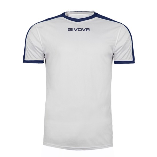 GIVOVA SHIRT REVOLUTION MAC04 0304 WHITE BLUE