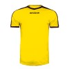 GIVOVA SHIRT REVOLUTION MAC04 0710 YELLOW BLACK