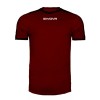 GIVOVA SHIRT REVOLUTION MAC04 0810 BORDEAUX BLACK