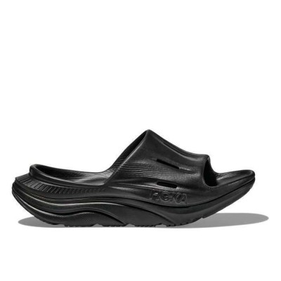 HOKA GLIDE ORA RECOVERY SLIDE 3 1135061 BBLC ΜΑΥΡΟ