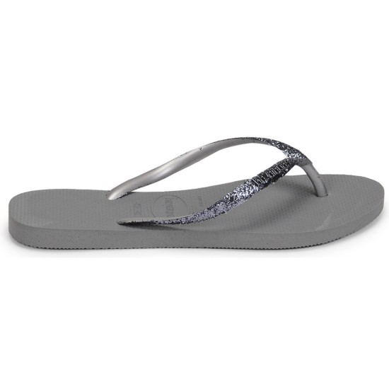HAVAIANAS SLIM GLITTER II 4146975 5178 ΓΚΡΙ