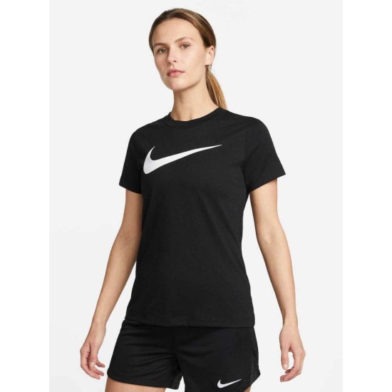 NIKE SWOOSH TEE CW6967 010 ΜΑΥΡΟ