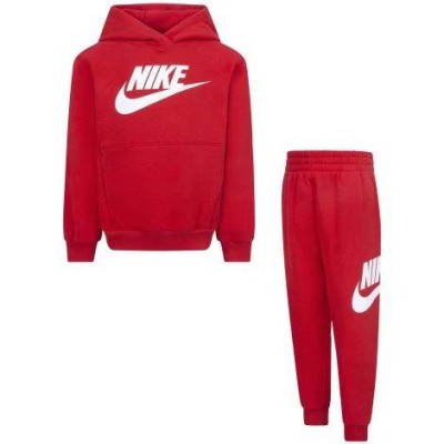 NIKE CLUB FRENCH TERRY SET 86L595 U10 ΚΟΚΚΙΝΟ