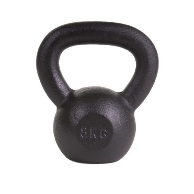 OPTIMUM KETTLEBELL BLACK MATT 8KG CX-DB602-8
