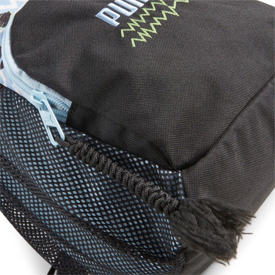 PUMA MIXMATCH BACKPACK 079877 01 ΜΑΥΡΟ ΓΑΛΑΖΙΟ