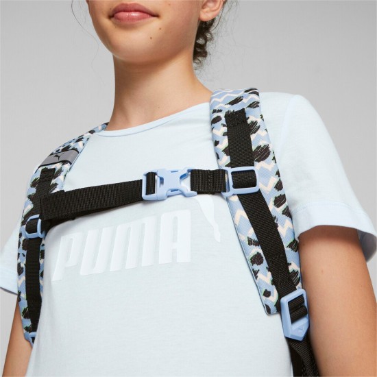 PUMA MIXMATCH BACKPACK 079877 01 ΜΑΥΡΟ ΓΑΛΑΖΙΟ