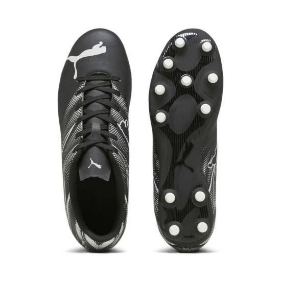 PUMA ATTACANTO FG/AG 107477 01 ΜΑΥΡΟ ΛΕΥΚΟ