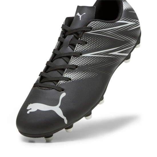 PUMA ATTACANTO FG/AG 107477 01 ΜΑΥΡΟ ΛΕΥΚΟ