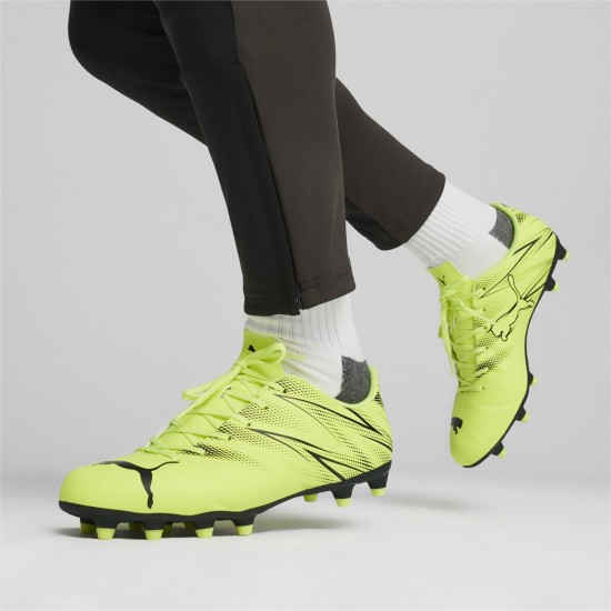 PUMA ATTACANTO FG/AG 107477 07 ΚΙΤΡΙΝΟ ΜΑΥΡΟ