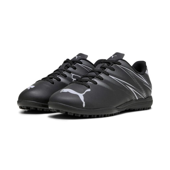 PUMA ATTACANTO JR TT 107481 01 ΜΑΥΡΟ ΑΣΗΜΙ