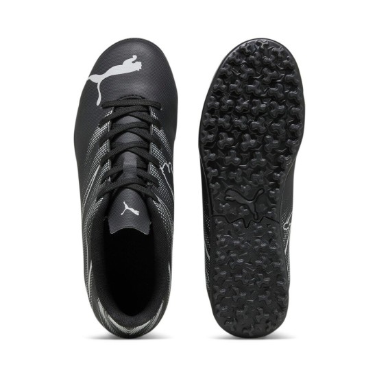 PUMA ATTACANTO JR TT 107481 01 ΜΑΥΡΟ ΑΣΗΜΙ