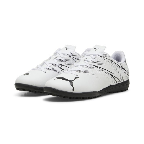 PUMA ATTACANTO JR TT 107481 05 ΛΕΥΚΟ ΜΑΥΡΟ
