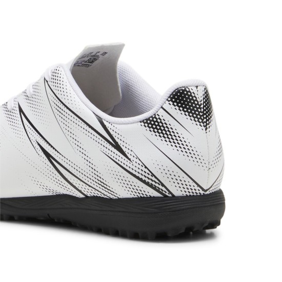 PUMA ATTACANTO JR TT 107481 05 ΛΕΥΚΟ ΜΑΥΡΟ
