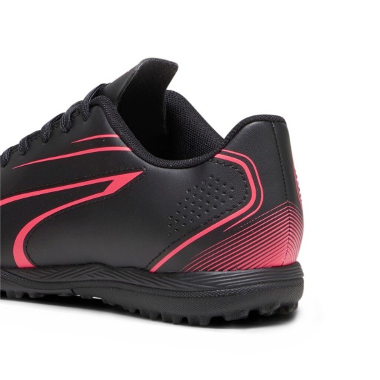 PUMA VITORIA JR TT 107487 02 ΜΑΥΡΟ ΚΟΚΚΙΝΟ