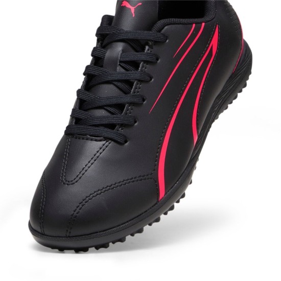 PUMA VITORIA JR TT 107487 02 ΜΑΥΡΟ ΚΟΚΚΙΝΟ