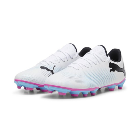 PUMA FUTURE 7 PLAY 107723 01 ΛΕΥΚΟ ΓΑΛΑΖΙΟ