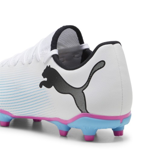 PUMA FUTURE 7 PLAY 107723 01 ΛΕΥΚΟ ΓΑΛΑΖΙΟ