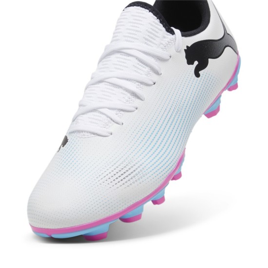 PUMA FUTURE 7 PLAY 107723 01 ΛΕΥΚΟ ΓΑΛΑΖΙΟ