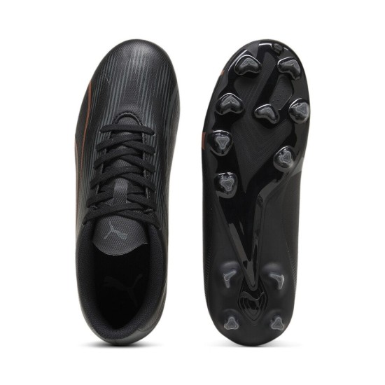 PUMA ULTRA PLAY TT AG/FG JR 107775 02 ΜΑΥΡΟ ΜΠΡΟΝΖΕ