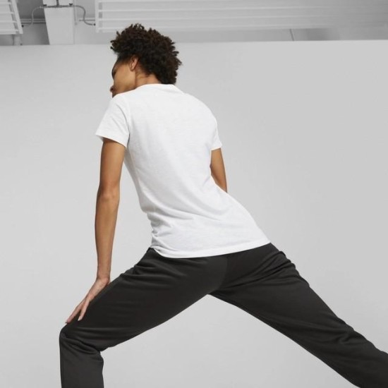 PUMA S GRAPHIC SCRIPT TEE 524210 02 ΛΕΥΚΟ