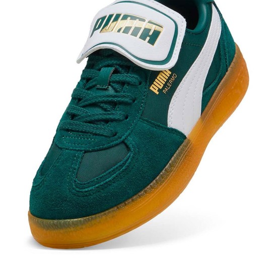 PUMA PALERMO MODA 401679 01 ΠΡΑΣΙΝΟ ΛΕΥΚΟ