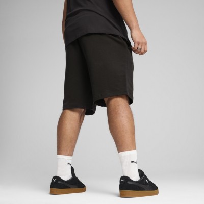 PUMA ESS SHORTS 682594 01 ΜΑΥΡΟ