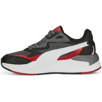 PUMA X-RAY SPEED JR 384898 13 ΜΑΥΡΟ ΚΟΚΚΙΝΟ