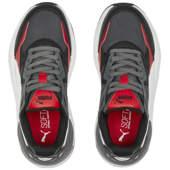 PUMA X-RAY SPEED JR 384898 13 ΜΑΥΡΟ ΚΟΚΚΙΝΟ