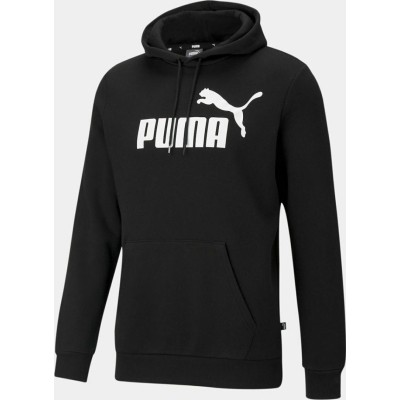 PUMA ESS BIG LOGO HOODIE 586686 01 ΜΑΥΡΟ