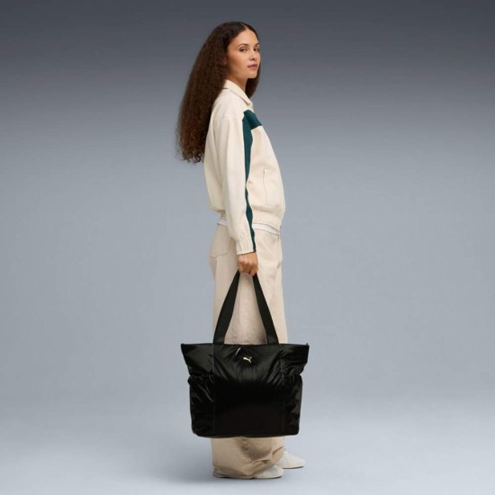 PUMA UP SHOPPER BAG 092178 01 ΜΑΥΡΟ