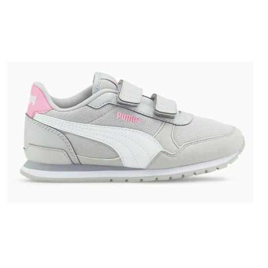 PUMA ST RUNNER V3 MESH V PS 385511 03 ΓΚΡΙ ΛΕΥΚΟ