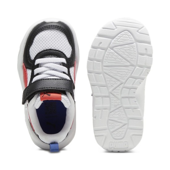 PUMA TRINITY LITE AC 391481 09 ΛΕΥΚΟ ΜΑΥΡΟ ΚΟΚΚΙΝΟ