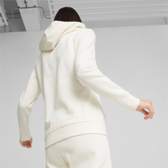 PUMA ESS + EMBROIDERY HOODIE FL 670004 99 ΕΚΡΟΥ
