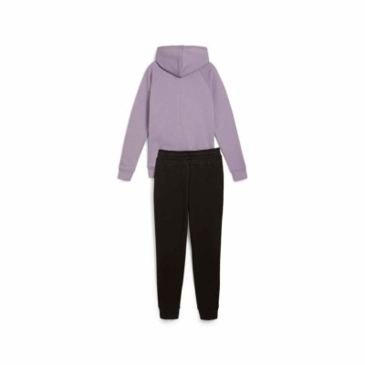 PUMA CLASSIC HOODED TRACKSUIT 683035 30 ΜΩΒ ΜΑΥΡΟ