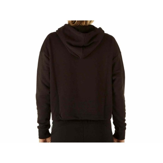 PUMA POWER TAPE CROPPED HOODIE 848431 01 ΜΑΥΡΟ